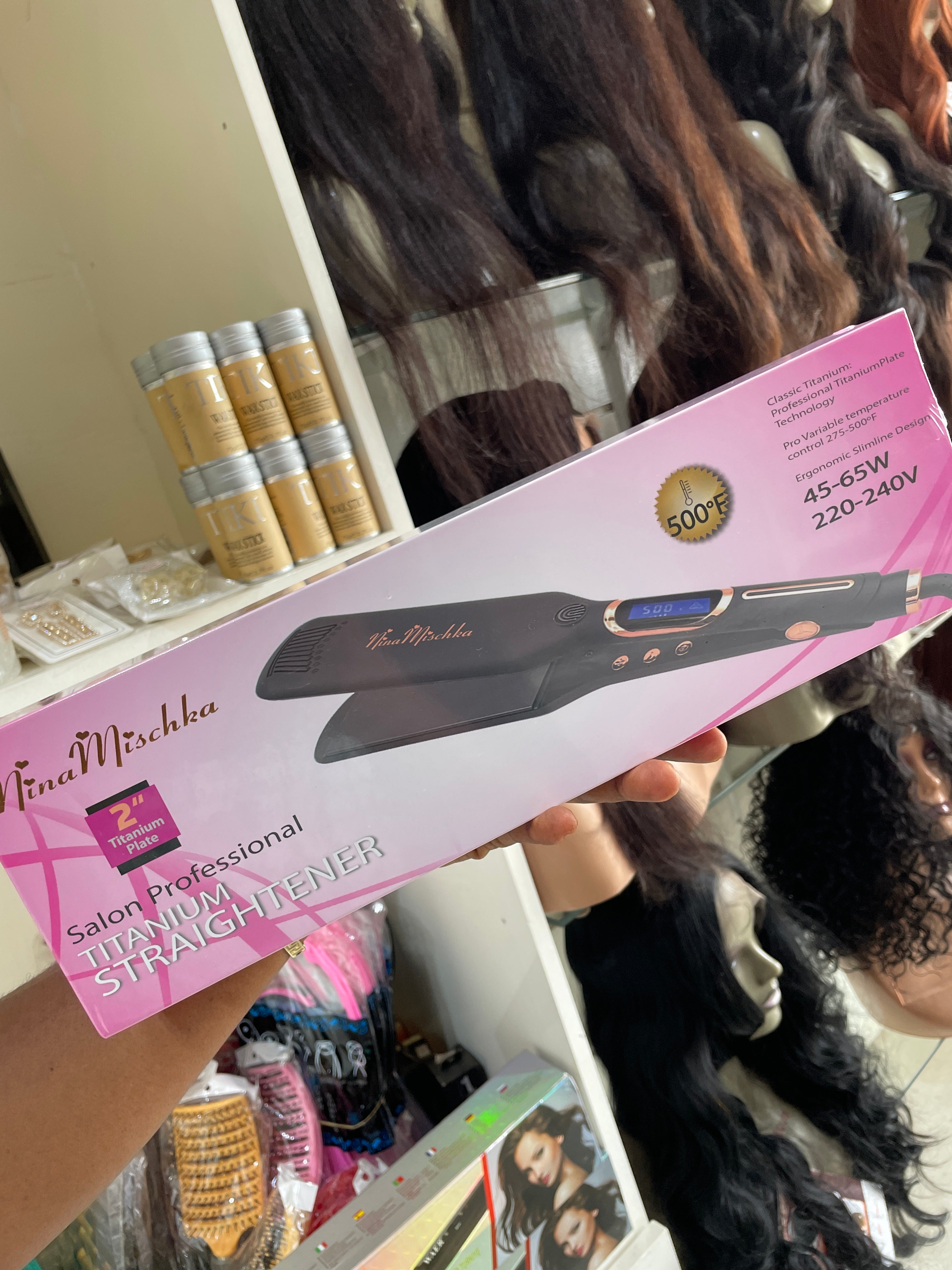 Titanium Electric Hair Straightener