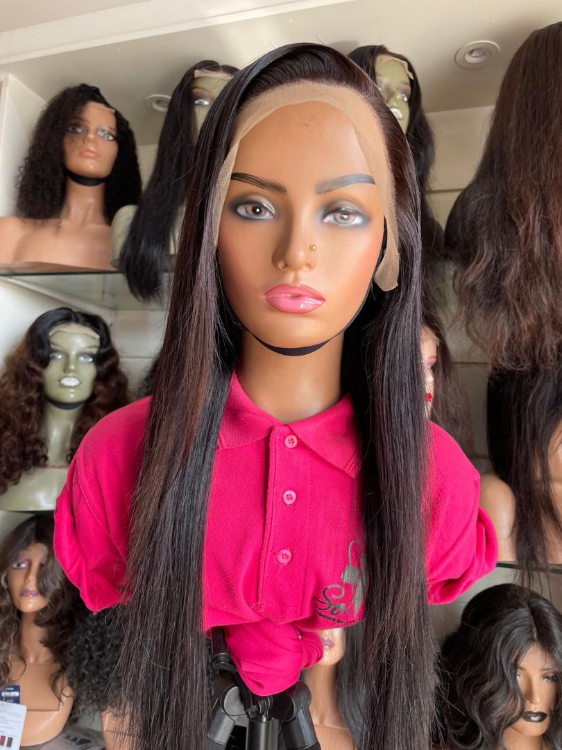 Grade 11A Straight HumanHair Frontal Wig