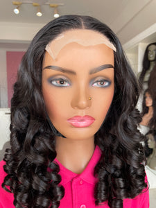 Sunshine Spiral Curl Double Drawn Human Hair Wig