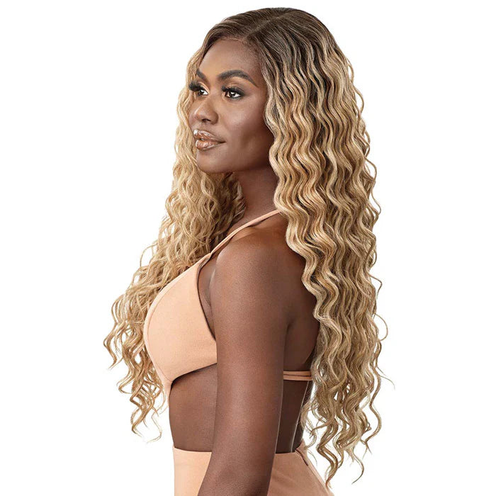 Outre Sleeklay Part Synthetic HD Lace Front Wig - ASMARA