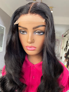 SUNSHINE LUXURY BODYWAVE DOUBLE DRAWN  HUMAN HAIR WIG