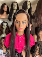 Load image into Gallery viewer, Grade 11A Straight HumanHair Frontal Wig
