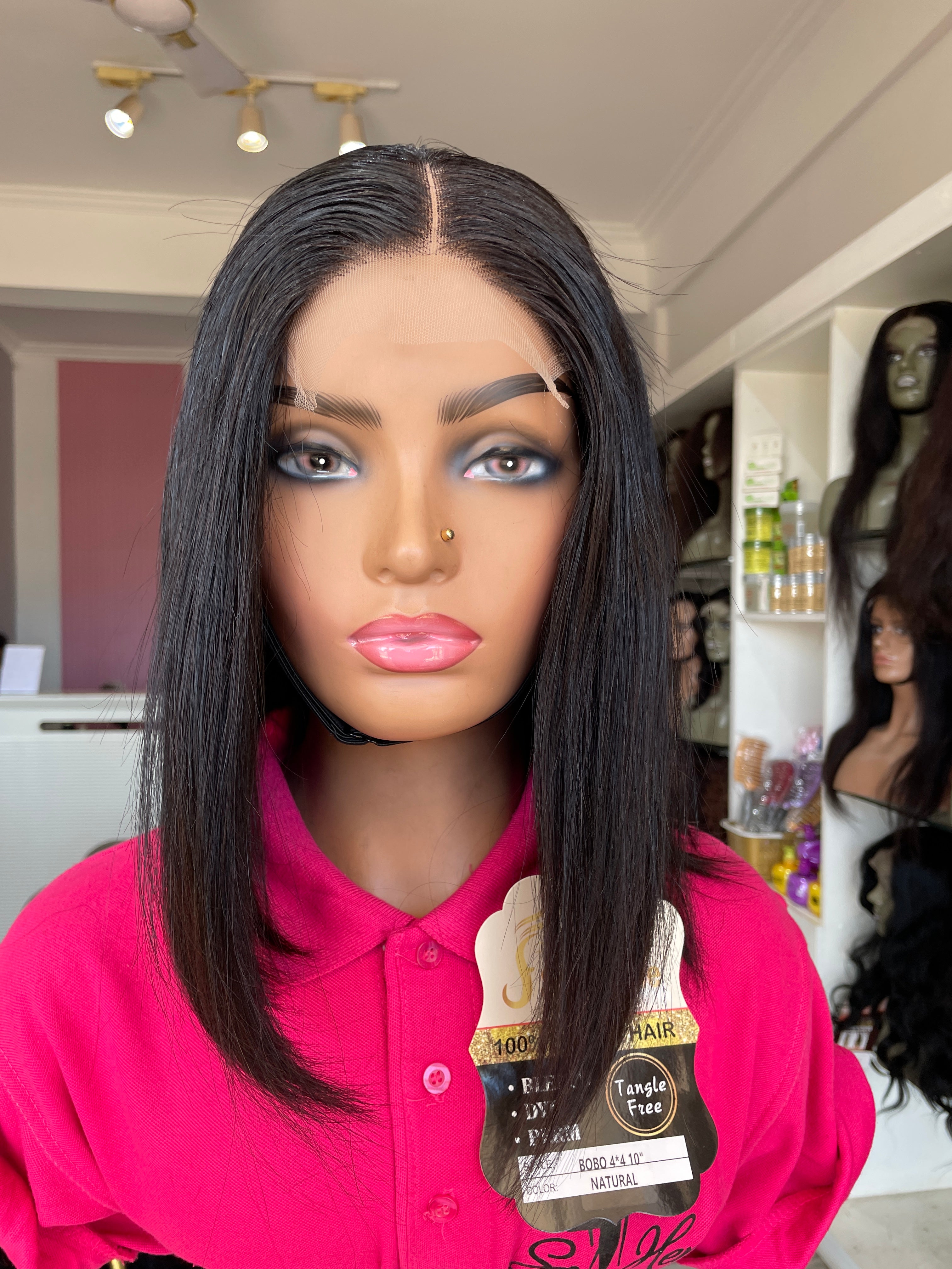 Sunshine Straight Double Drawn Human Hair wig