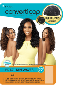 Outre Converti-Cap Deluxe Cap Wig - BRAZILIAN WAVES