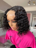 Load image into Gallery viewer, MONGOLIAN DEEP WAVE HUMAN HAIR WIG
