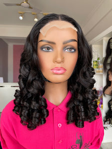 Sunshine Spiral Curl Double Drawn Human Hair Wig