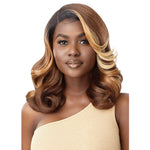 Charger l&#39;image dans la galerie, Outre Sleek Lay Part Synthetic Lace Front Wig - FLARA
