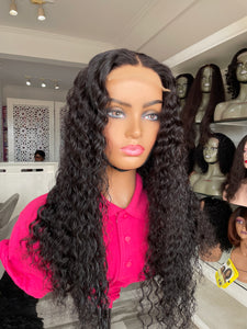 SUNSHINE-Deep Wave Human Hair Wig