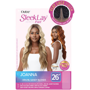 Outre Sleek Lay Synthetic 5" Deep Part HD Lace Front Wig - JOANNA