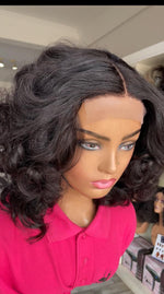 Load image into Gallery viewer, Egg Curl Double Drawn Human Hair Wig
