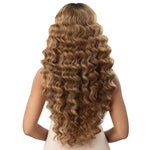 Charger l'image dans la galerie, Outre Synthetic Melted Hairline Layered Wavy HD Lace Front Wig - BRIALLEN
