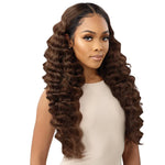 Charger l'image dans la galerie, Outre Synthetic Melted Hairline Layered Wavy HD Lace Front Wig - BRIALLEN
