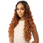 Charger l'image dans la galerie, Outre Synthetic Melted Hairline Layered Wavy HD Lace Front Wig - BRIALLEN
