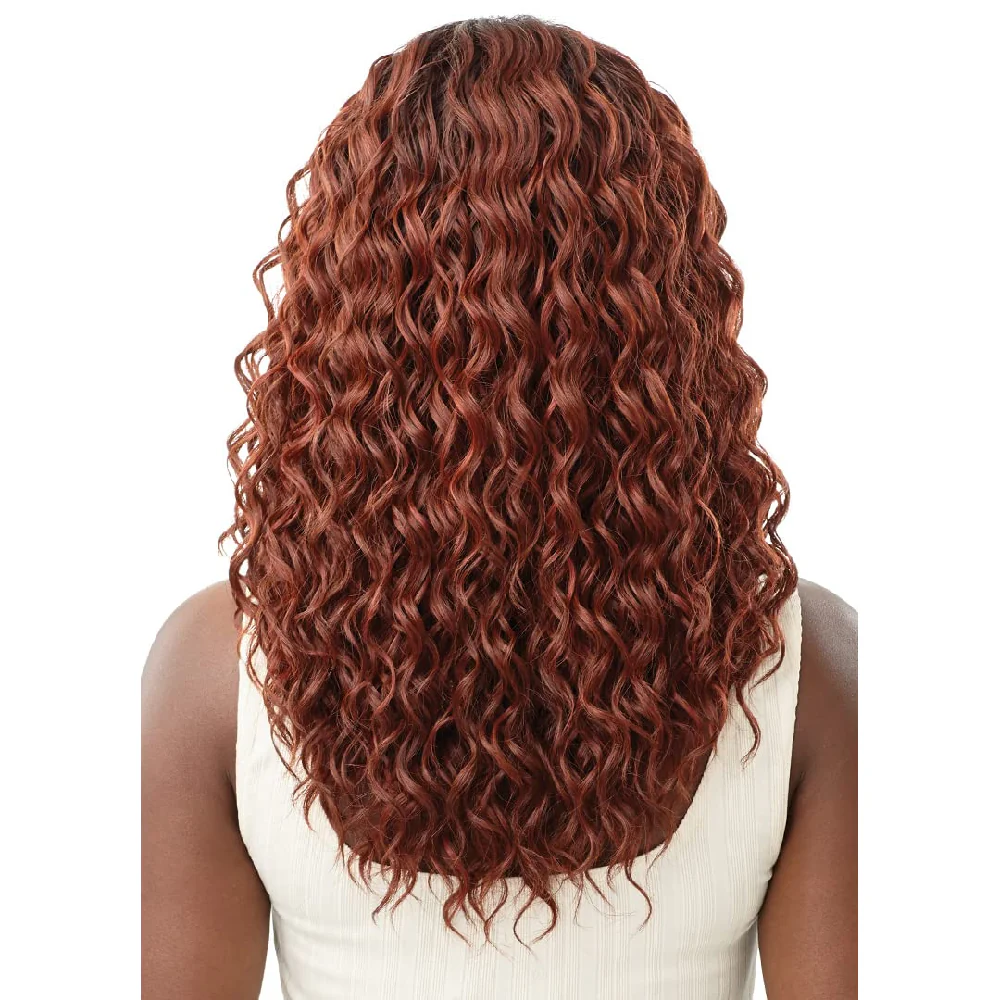 Outre Synthetic Swiss Wet & Wavy Lace Front Wig - PRISCILLA
