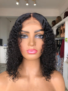 Jerry Wet Curls Double Drawn  Human Hair Wig