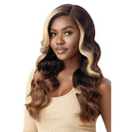 Load image into Gallery viewer, Outre Synthetic Hair HD Lace Front Deluxe Wig - LUMINA
