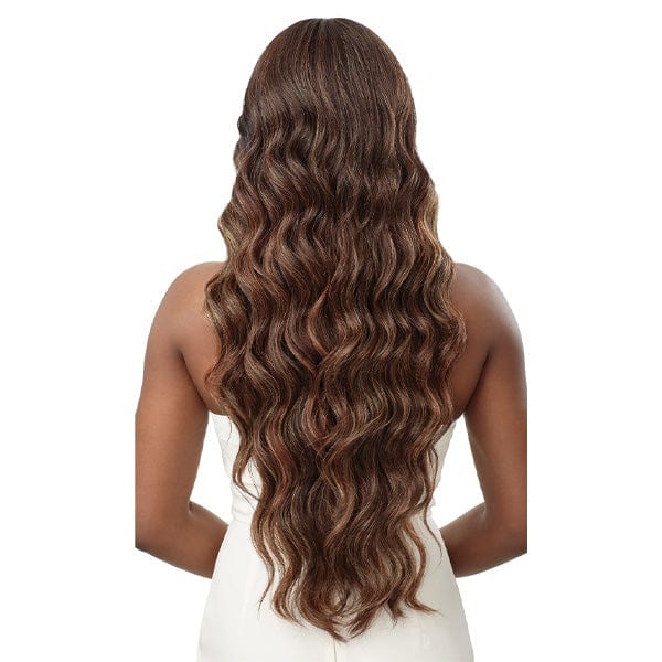 Outre Synthetic Sleeklay Part HD Lace Front Wig - LARISSA