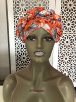 Load image into Gallery viewer, Braided Floral Print Turban
