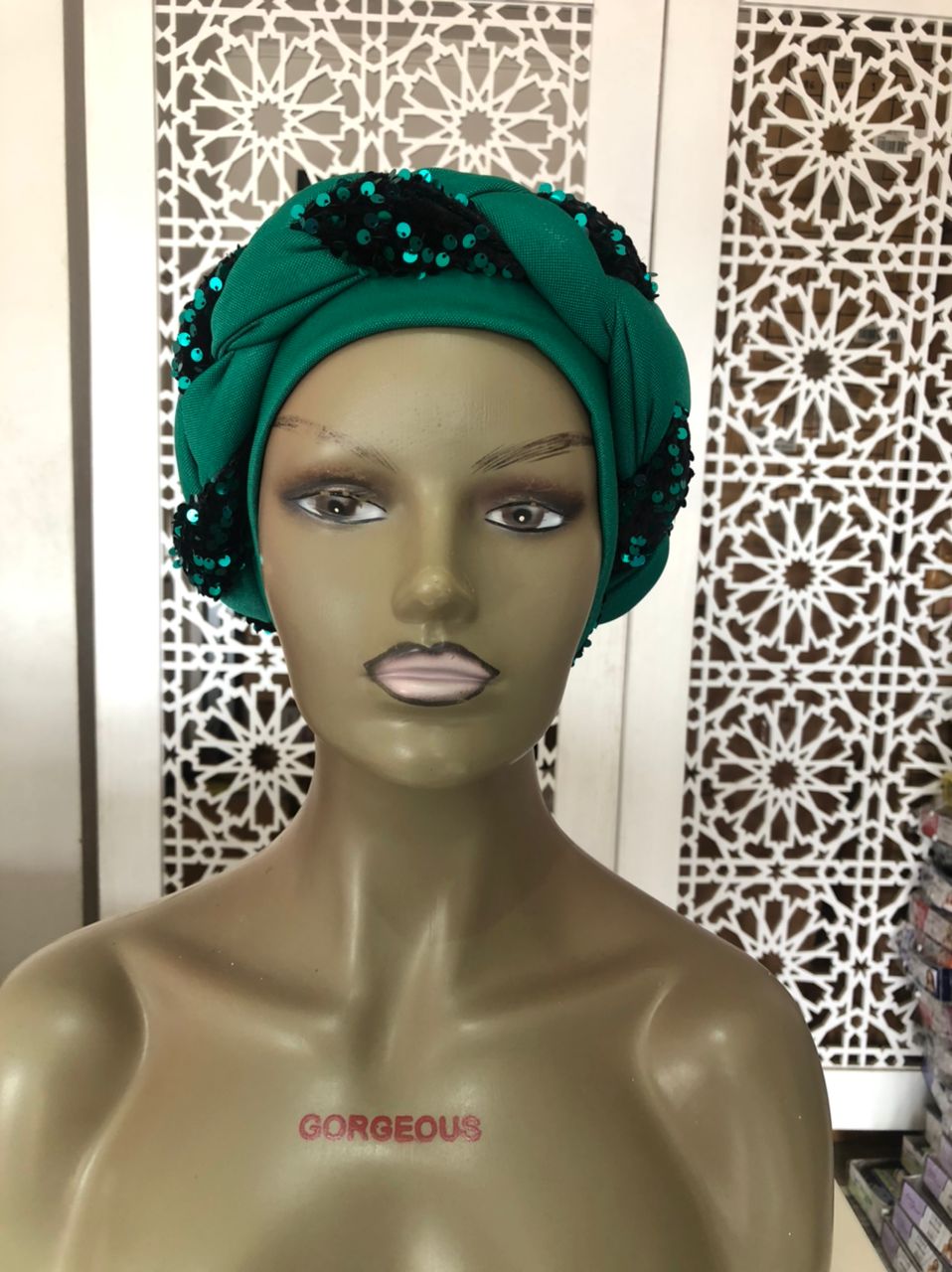 Braided Halo Turbans