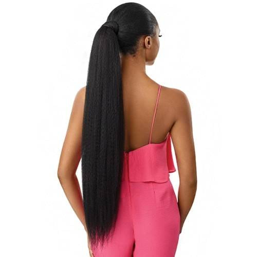 OUTRE SYNTHETIC PRETTY QUICK WRAP PONYTAIL - JUMBO KINKY STRAIGHT 30"