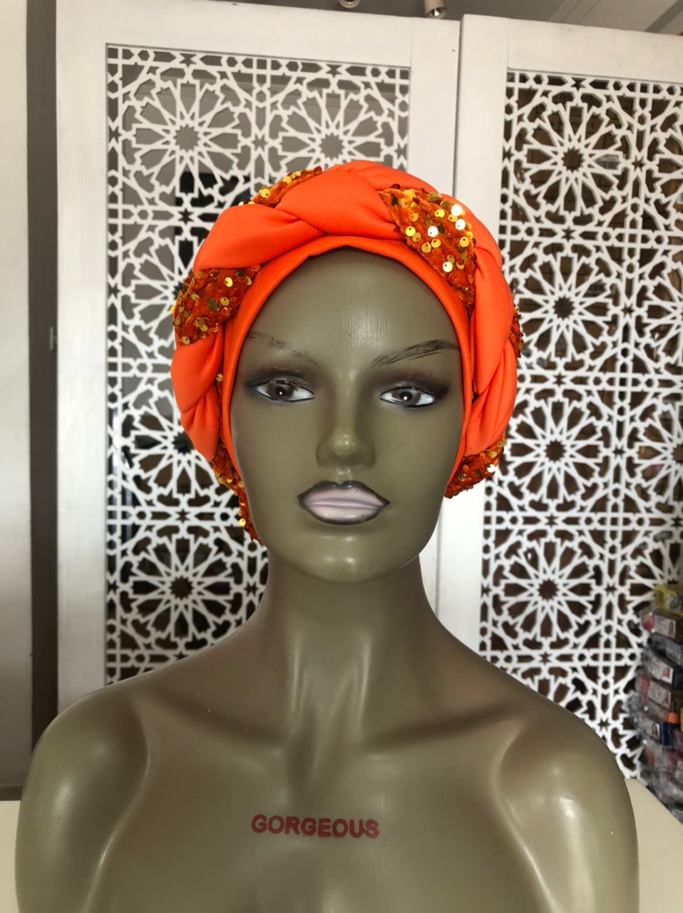 Braided Halo Turbans