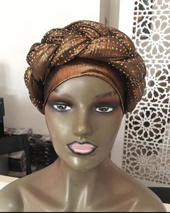 Braided Halo Turbans