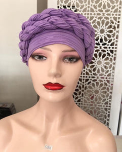 Braided Halo Turbans