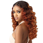 Load image into Gallery viewer, OUTRE MELTED HAIRLINE SYNTHETIC 2X5 DELUXE WIDE LACE PART WIG - FABIOLA
