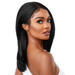 Charger l'image dans la galerie, OUTRE SYNTHETIC MELTED HAIRLINE LACE FRONT WIG- MARTINA
