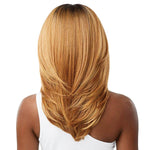 Charger l'image dans la galerie, OUTRE SYNTHETIC MELTED HAIRLINE LACE FRONT WIG- MARTINA
