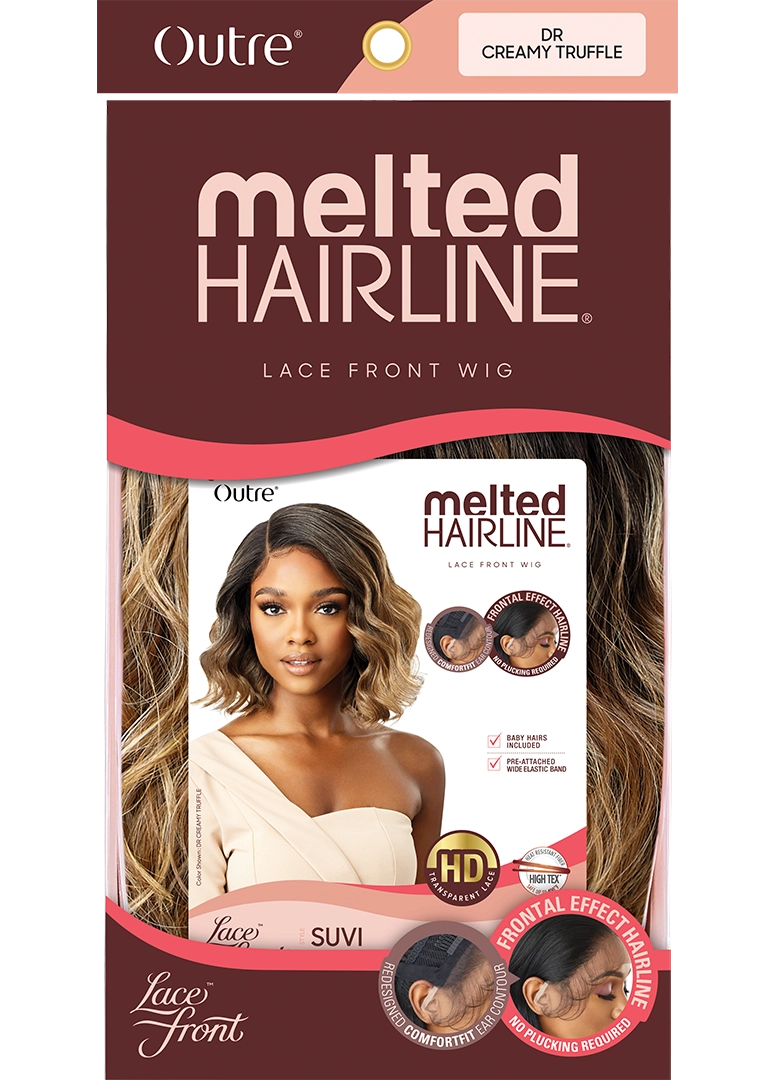 Outre Melted Hairline Synthetic HD Transparent Lace Wig - SUVI