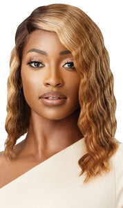 Outre Synthetic Pre-Plucked HD Transparent Lace Front Wig SAFIRA