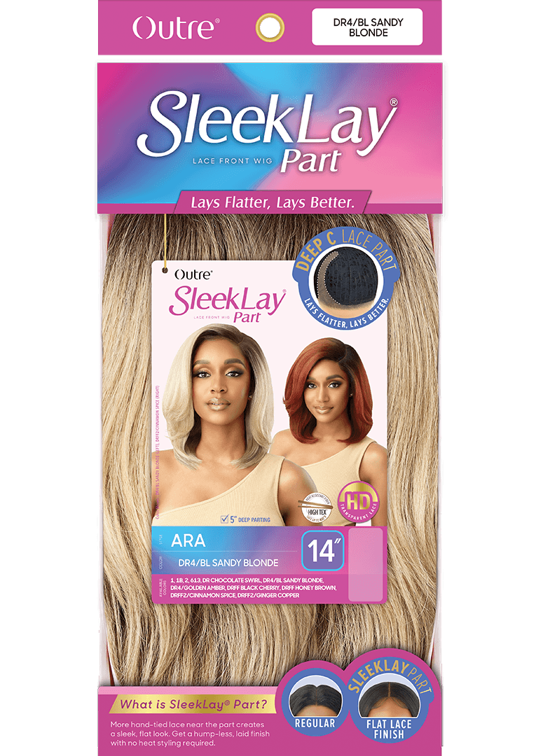Outre Sleeklay Part HD Lace Front Wig - ARA