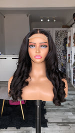Load image into Gallery viewer, Bouncy Curl Super Double Drawn Human Hair Wig
