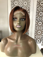 Load image into Gallery viewer, 8&quot; BROWN HUMAN HAIR BOB
