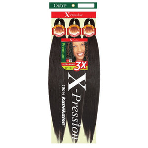 OUTRE X-PRESSION SYNTHETIC TWISTED UP 3X DIY PRESTRETCHED BRAID 42"